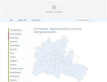 Tablet Screenshot of faw-zimmerboerse.de